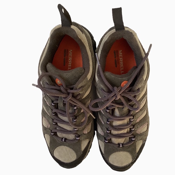 Merrell Moab Beluga Suede Hiking Shoes. Sz 8.5 - Picture 6 of 9